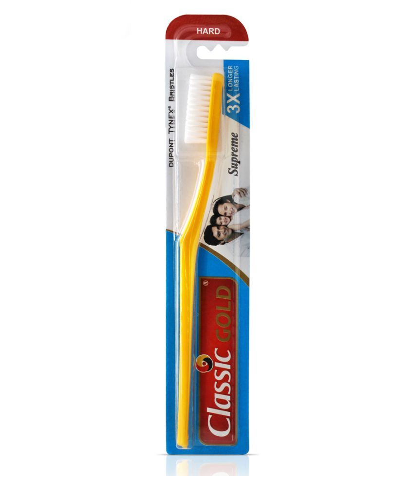 classic supreme hard toothbrush