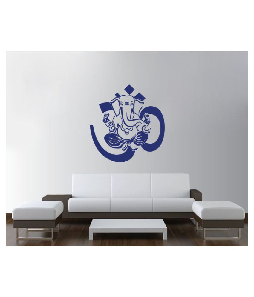     			Decor Villa Om ganesha Religious & Inspirational Sticker ( 61 x 58 cms )