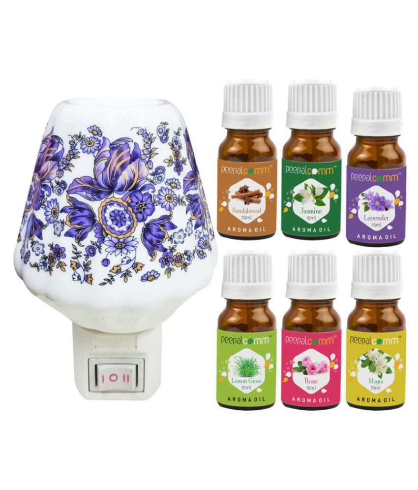 Ceramic Aroma Oils & Diffusers Set Pack of 7 Buy