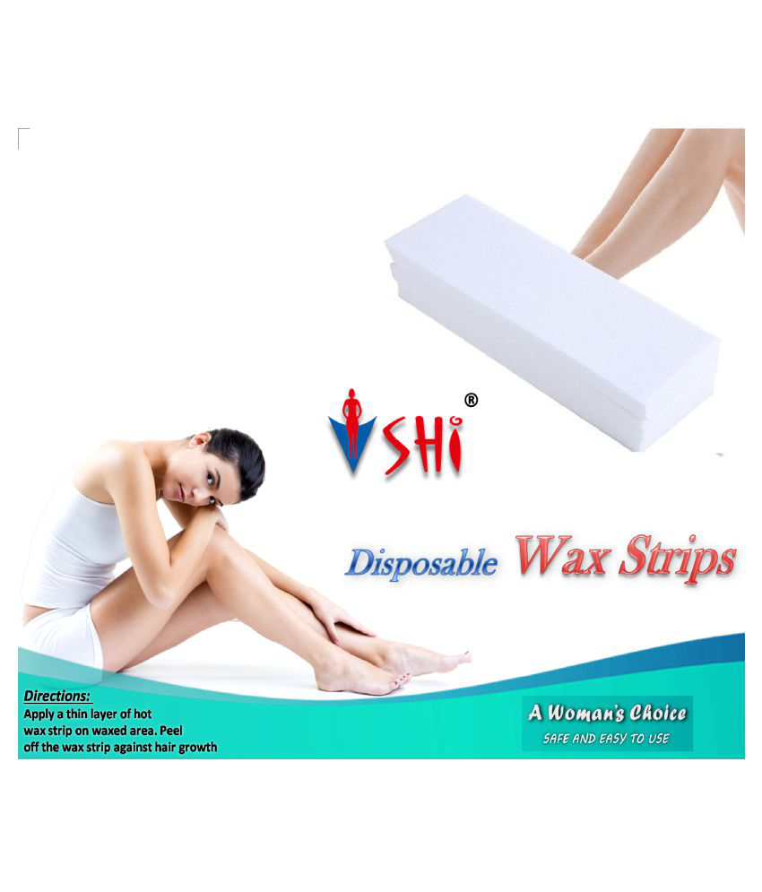 Shi SHI Disposable Waxing Strip- 50 Strip X 1 Pack Wax Strips for All Purpose 50 Pcs