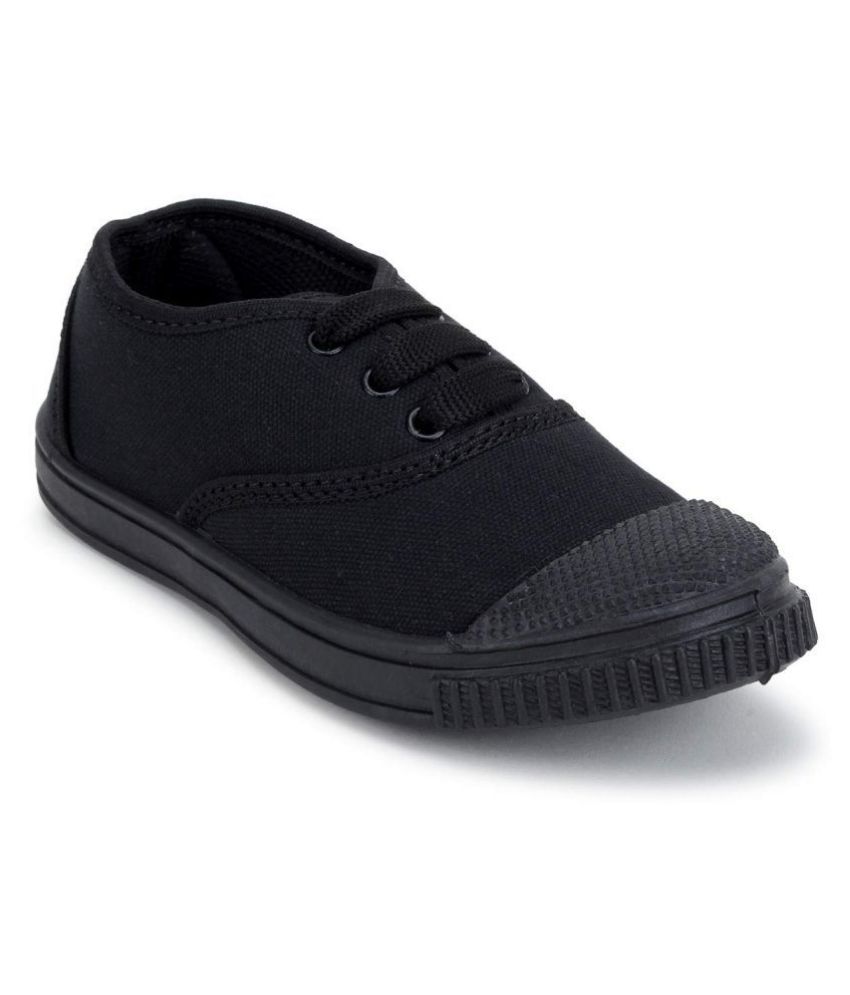 Boys & Girls Tennis School shoes (All Black) Price in India- Buy Boys & Girls  Tennis School shoes (All Black) Online at Snapdeal