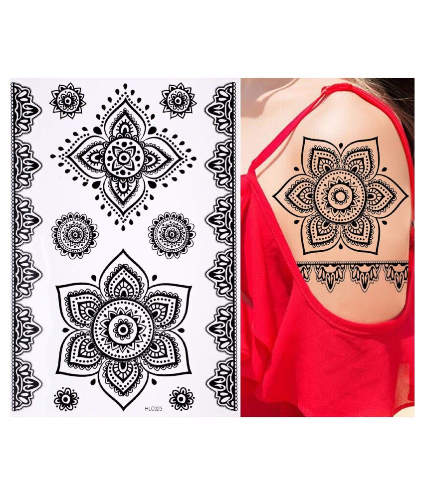Yutiriti Temporary Mehndi Tattoo Sticker For Girls Design S Body Tattoo Buy Yutiriti Temporary Mehndi Tattoo Sticker For Girls Design S Body Tattoo At Best Prices In India Snapdeal