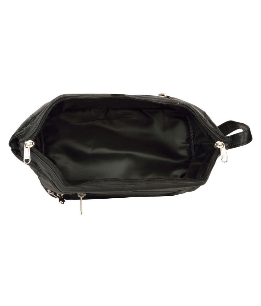 Aspen Leather Black TRAVEL KIT BAG Buy Aspen Leather Black TRAVEL KIT