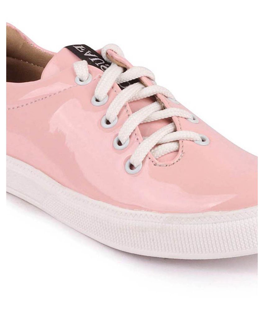 zappy pink casual shoes