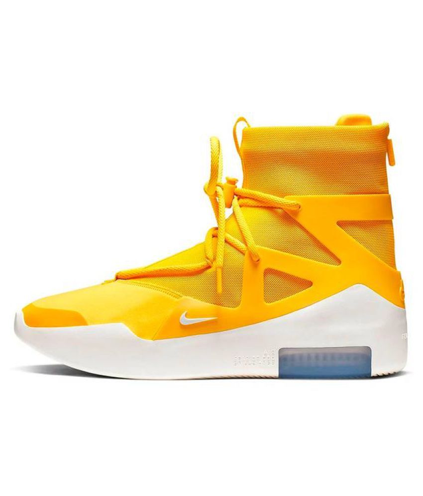 Nike Fear of God 1 Yellow Basketball Shoes Buy Nike Fear