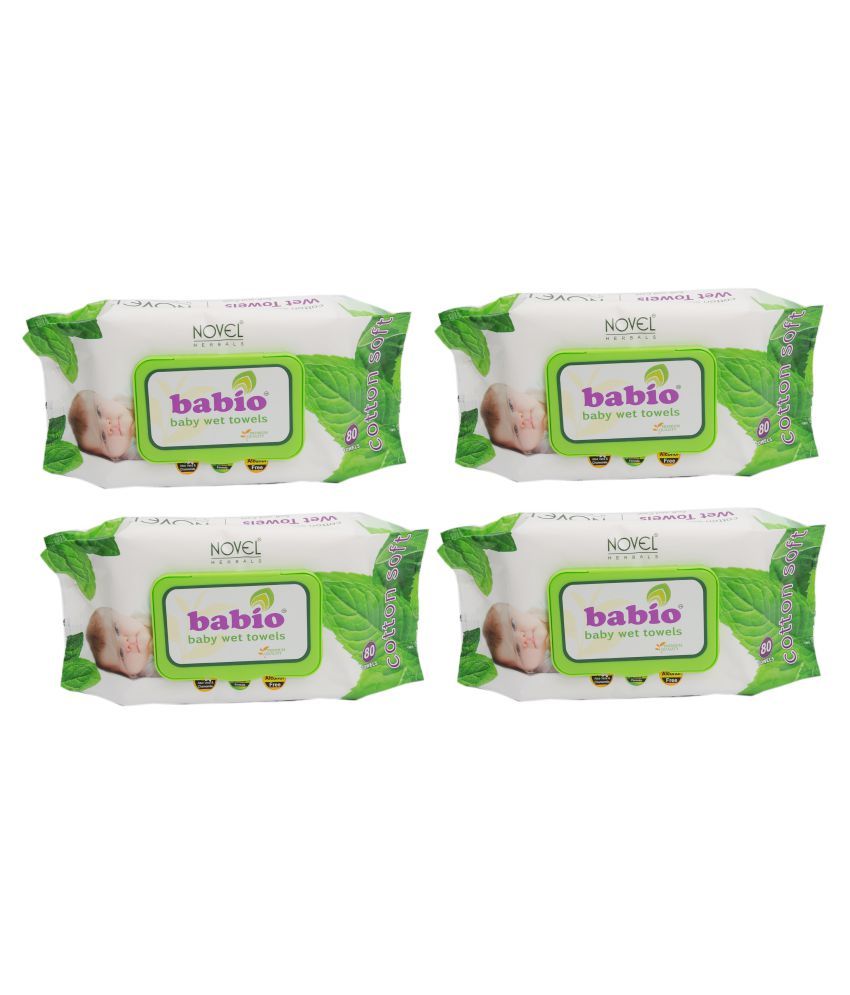 babio baby wet towels