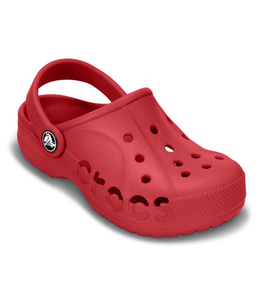 Red baya crocs clearance