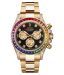 Rolex 7 Color Rolex Stainless Steel Chronograph Men's Watch