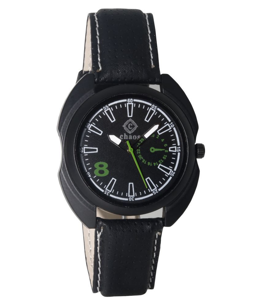 Chaos 07 Leather Analog Men's Watch - Buy Chaos 07 Leather Analog Men's