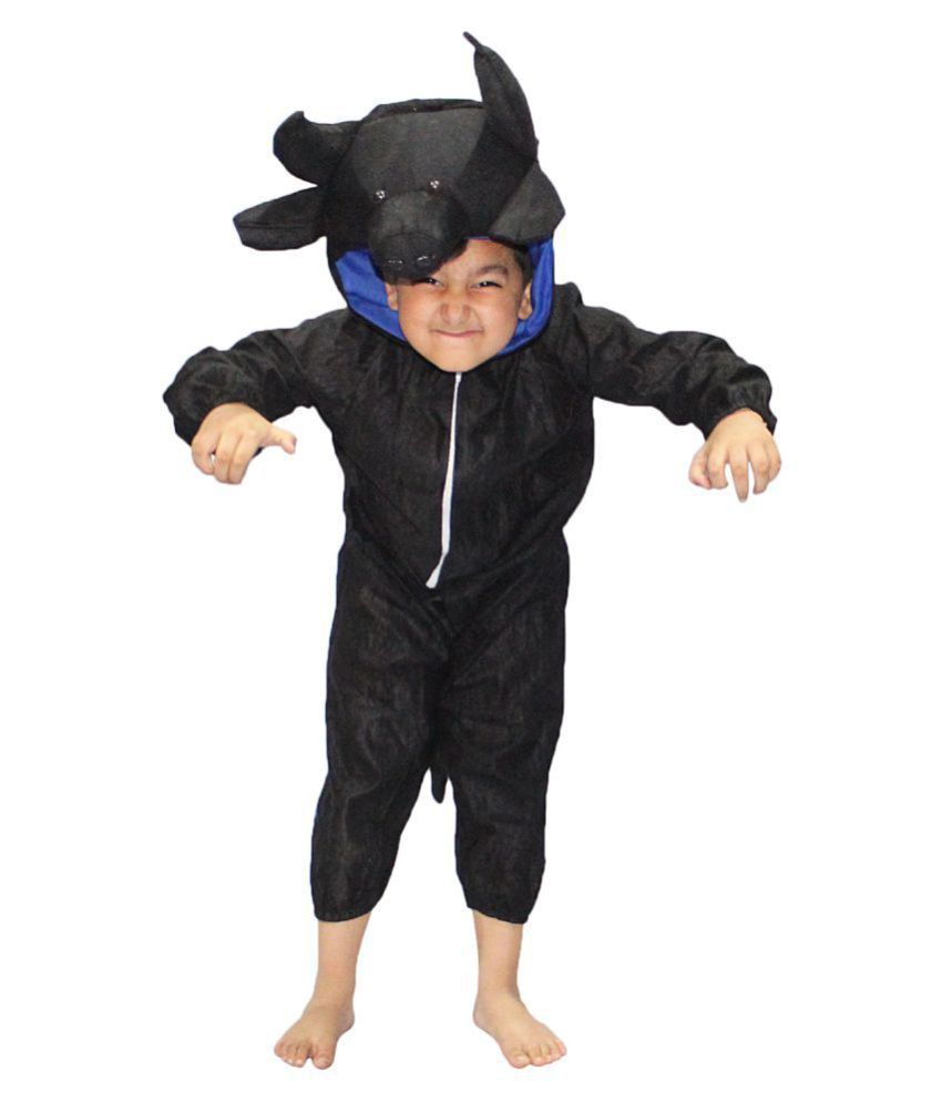     			Kaku Fancy Dresses Buffalo Farm Animal Costume For Kids School Annual function/Theme Party/Competition/Stage Shows Dress