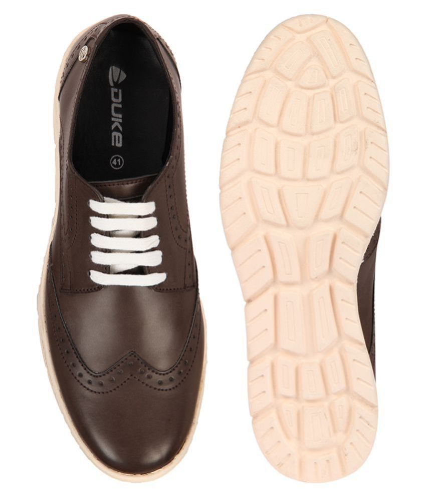 Duke Lifestyle Brown Casual Shoes Buy Duke Lifestyle