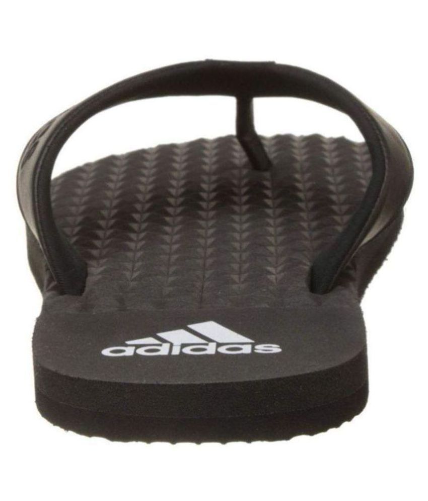 adidas black flip flops snapdeal