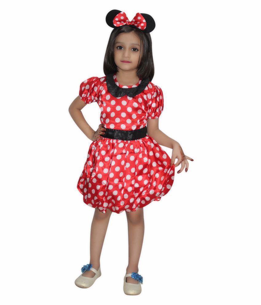 Kaku Fancy Dresses Minnie Mouse Fancy dress for kids,Diseny Cartoon Costume  for Annual function/Theme Party/Stage Shows/Competition/Birthday Party Dress  - Buy Kaku Fancy Dresses Minnie Mouse Fancy dress for kids,Diseny Cartoon  Costume for