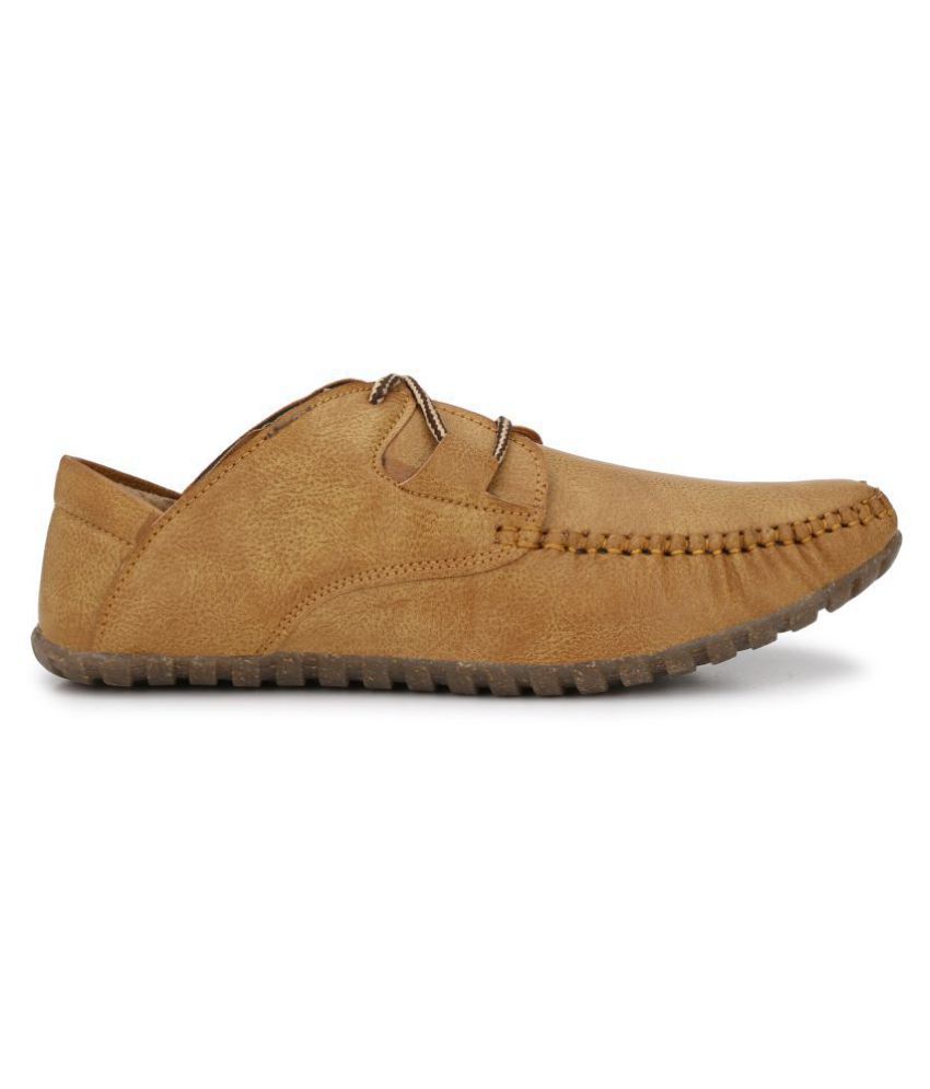peponi Lifestyle Tan Casual Shoes - Buy 