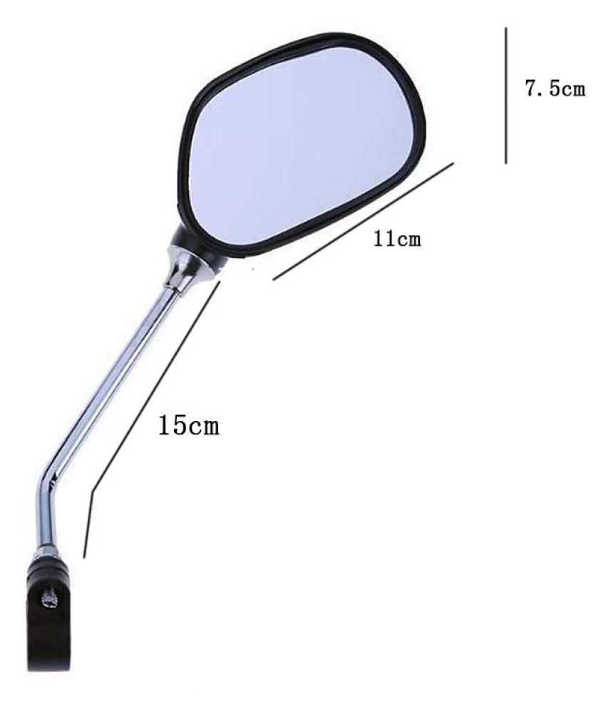 Mountain Bike Handlebar Mirror 360 Degree Rotating Rear View with