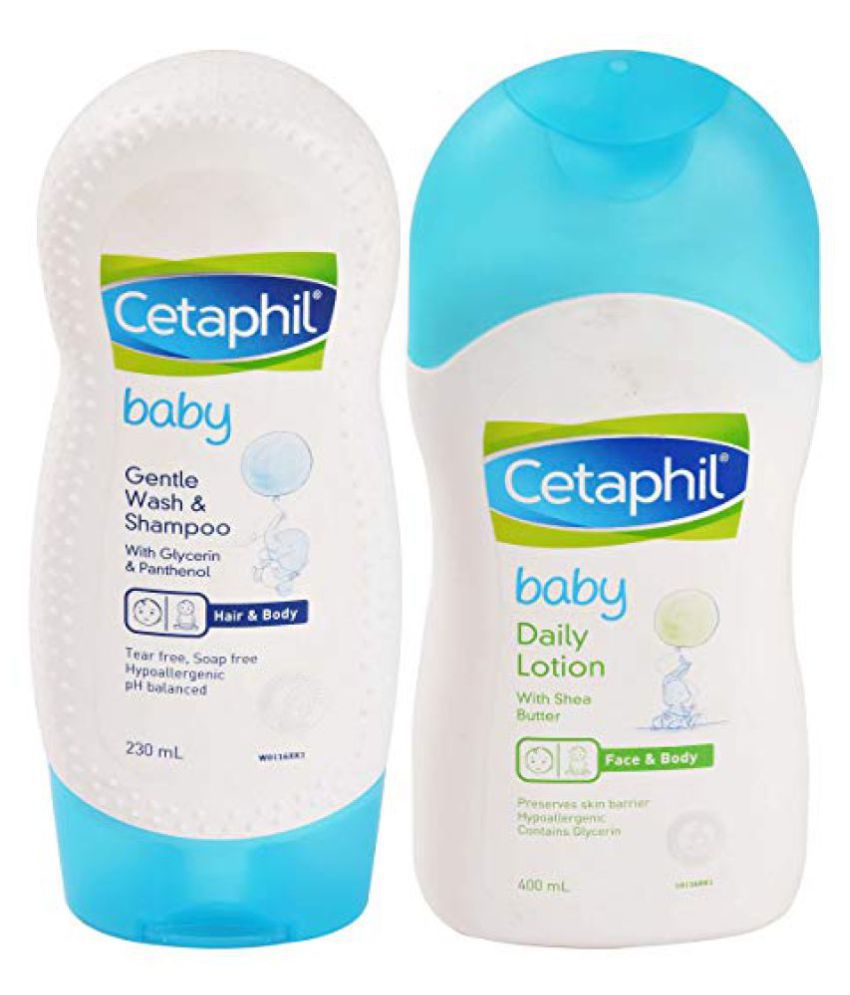     			Cetaphil Baby Lotion 400ml & Bodywash 230ml