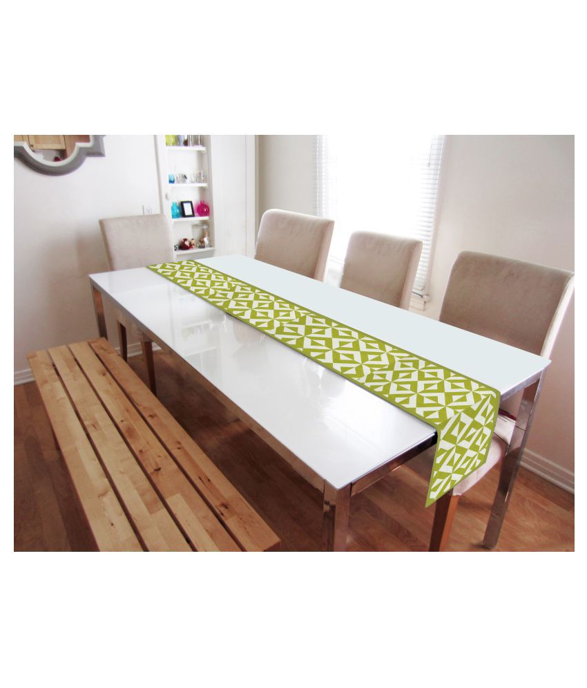 DECOTREE® 6 Seater Cotton Single Table Runner