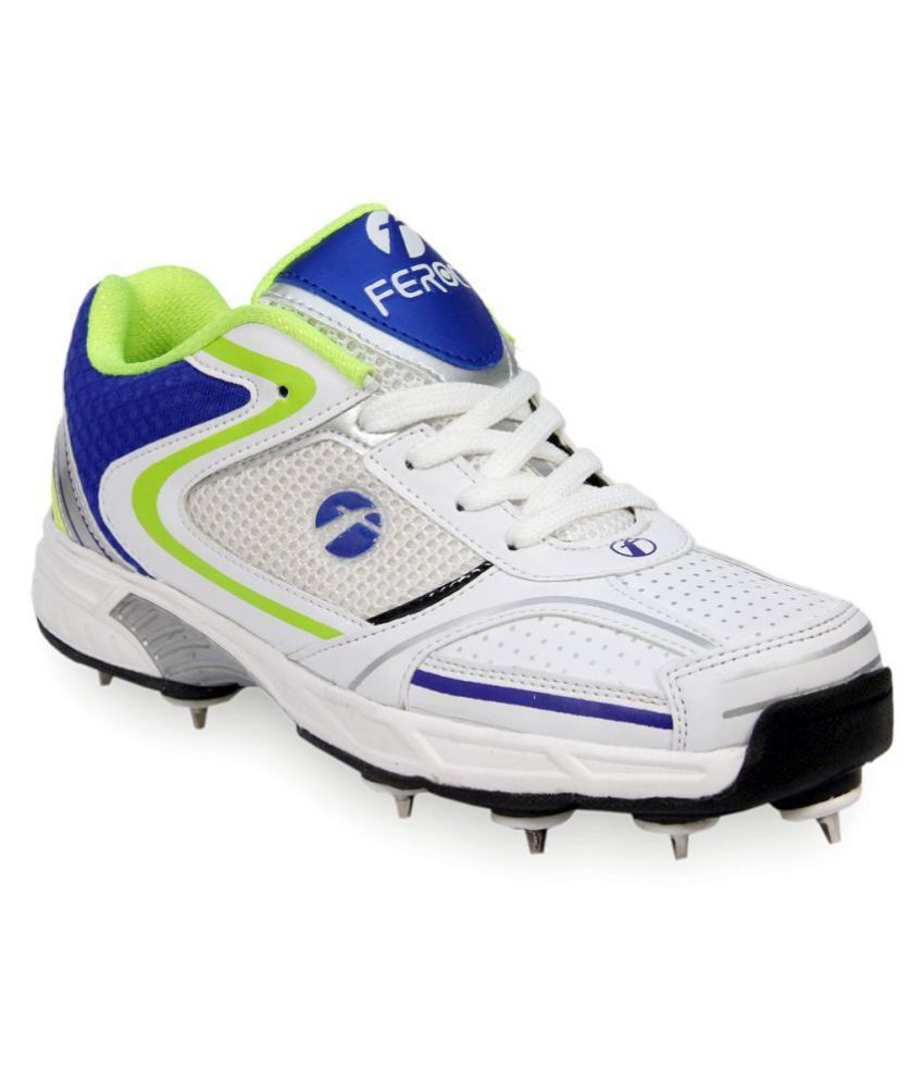 Feroc FCL Full Spike Green Cricket Shoes Buy Feroc FCL Full Spike