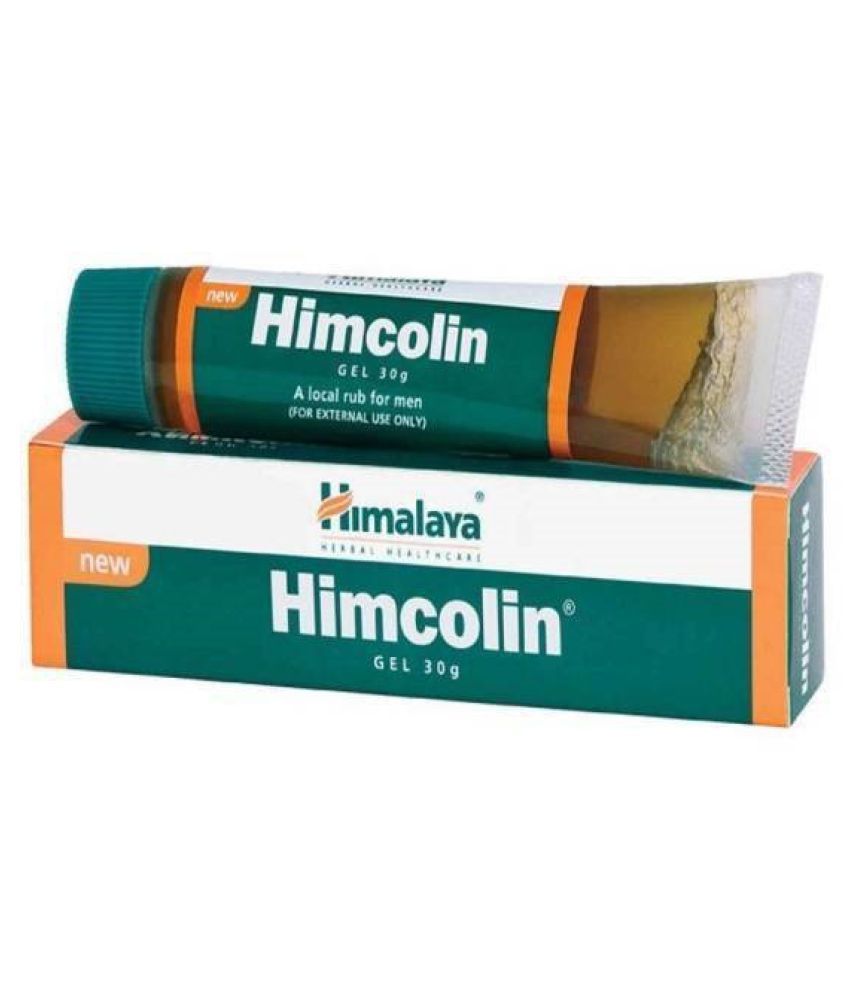 how to use himalaya himcolin gel in telugu