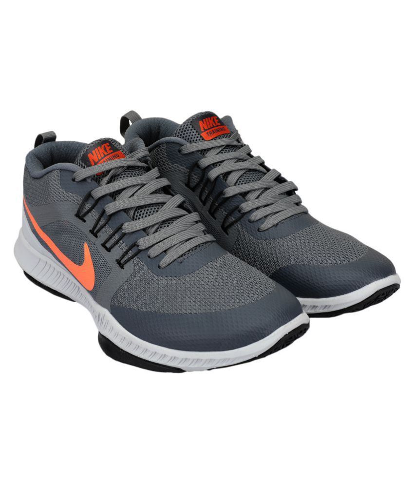 nike grey running shoes