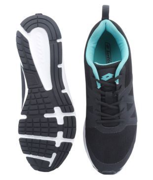 Lotto FLINT Black Running Shoes - Buy 