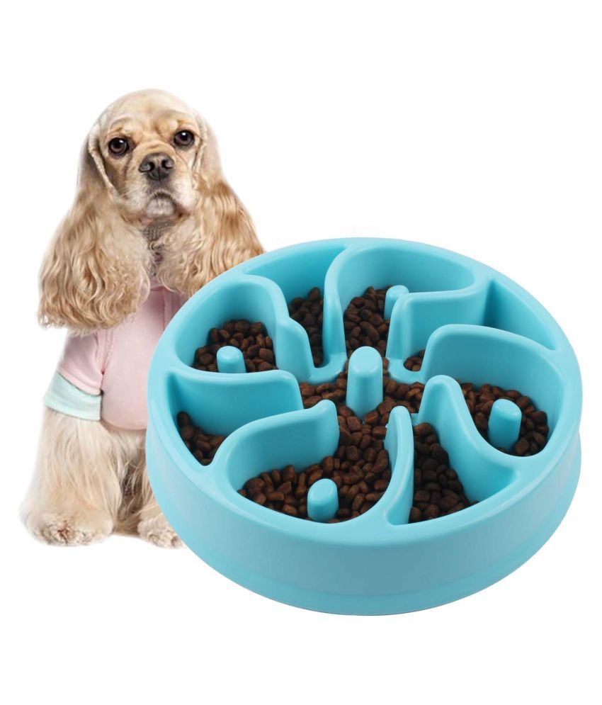 Professional Durable Dog Feeder Slow Eating Pet Bowl Non Toxic