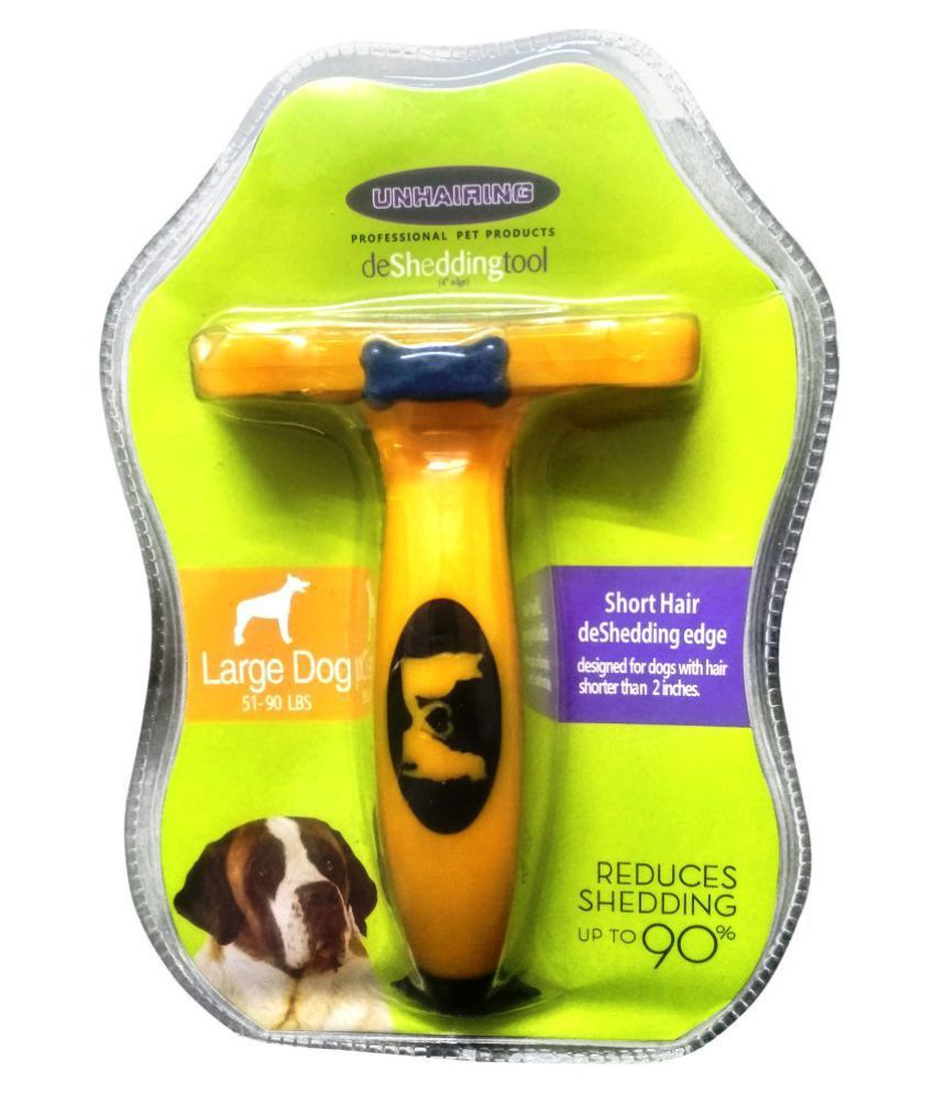 Large Dog Long Hair Deshedding Tool For Hair Longer Than 2 Inches