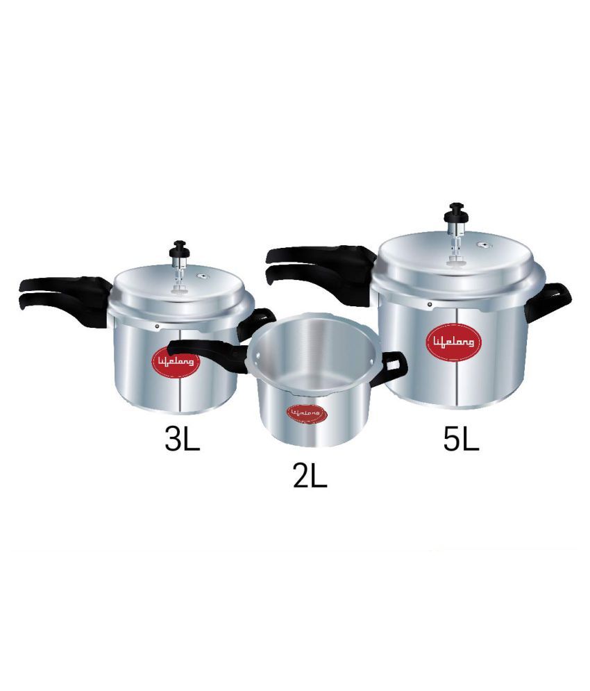 lifelong pressure cooker 3 litre