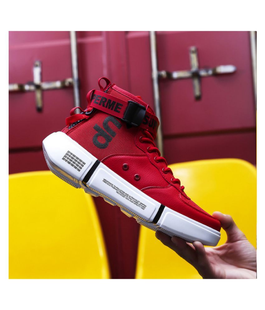 Shoes, Sneakers - Buy COLOGO 1Pair Red 