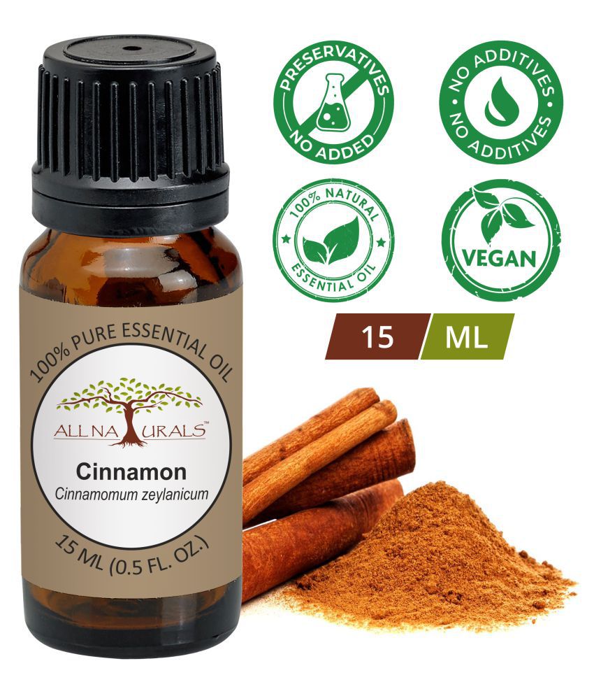 All Naturals Cinnamon Essential Oil 15 mL
