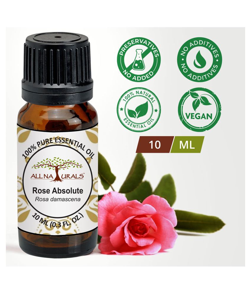 All Naturals Rose Absolute Essential Oil 10 mL