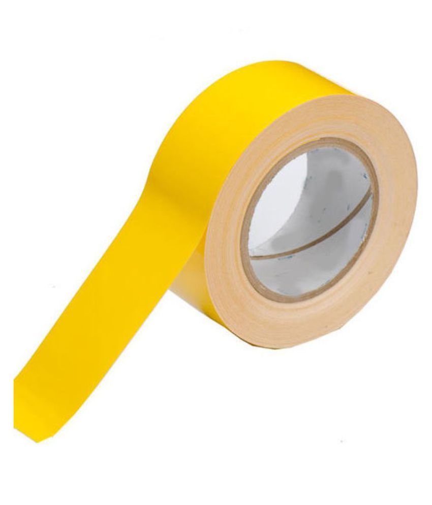 Picknpack Self Adhesive Yellow Floor Marking Tape Inch Meter