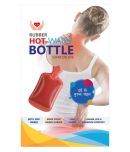 Dr Care HWB11  Rubber Hot Water Bag - 1 litres - Assorted Colour (Pack of 1)