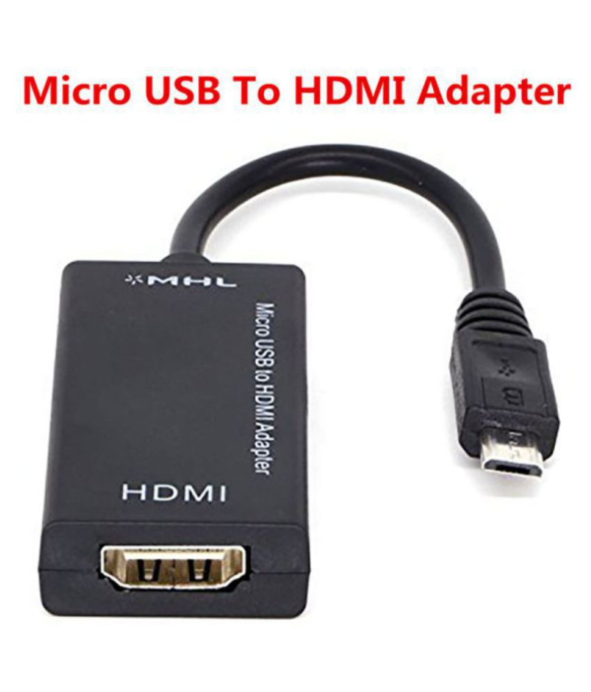 estéreo Censo nacional Agarrar Buy GOMEDA MHL to HDMI Adapter Other 0.19 Online at Best Price in India -  Snapdeal