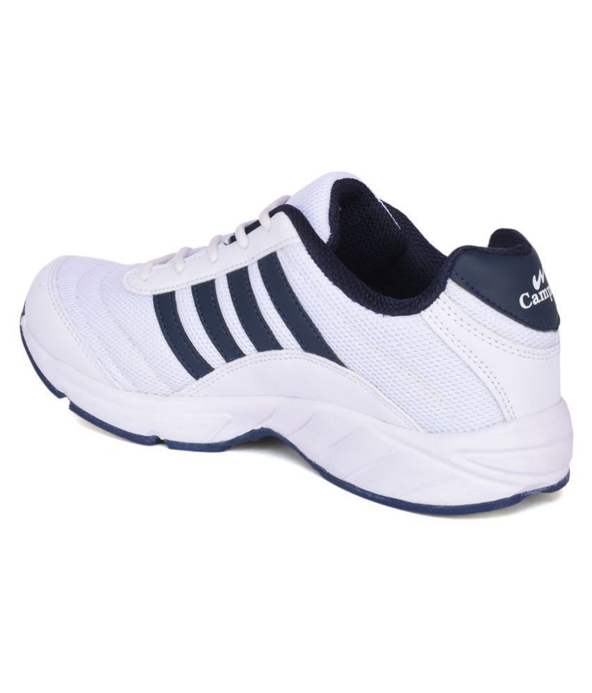 Buy Campus White Men's Sport Running Shoes Online at Best Price in
