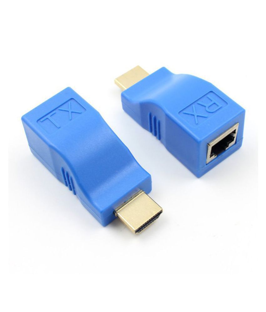 Ever Forever HDMI 2.0 Extender Receiver & Transmitter - Blue