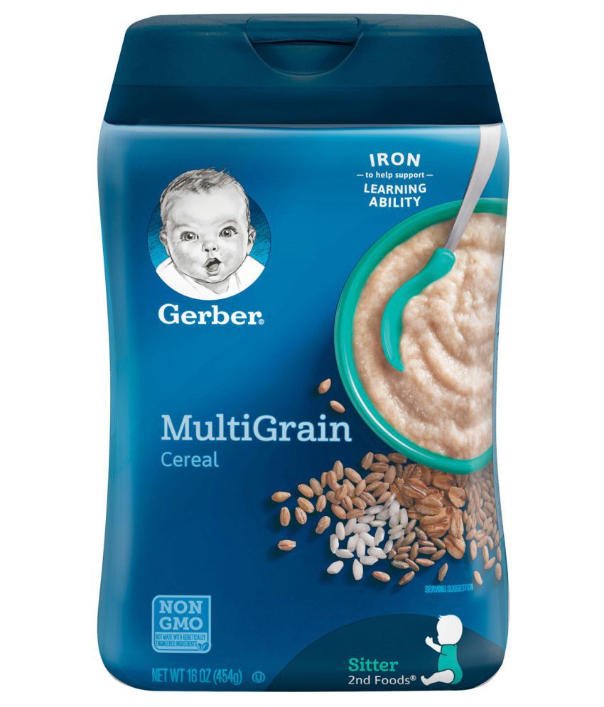 Gerber Baby Food MULTIGRAIN Infant Cereal for 6 Months + ( 227 gm