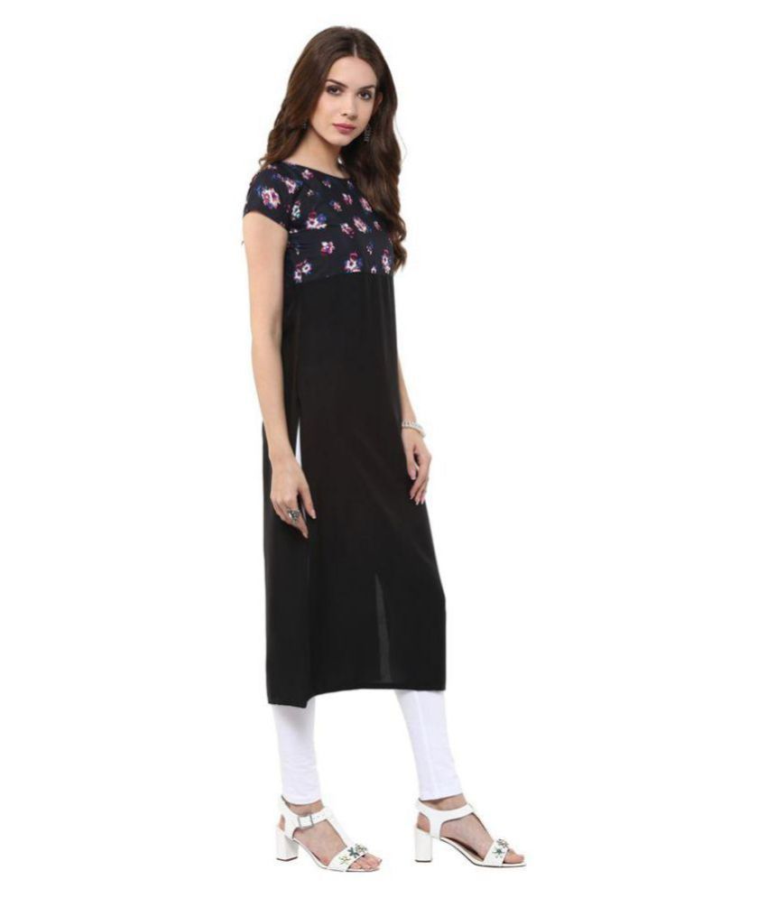 janasya black kurti