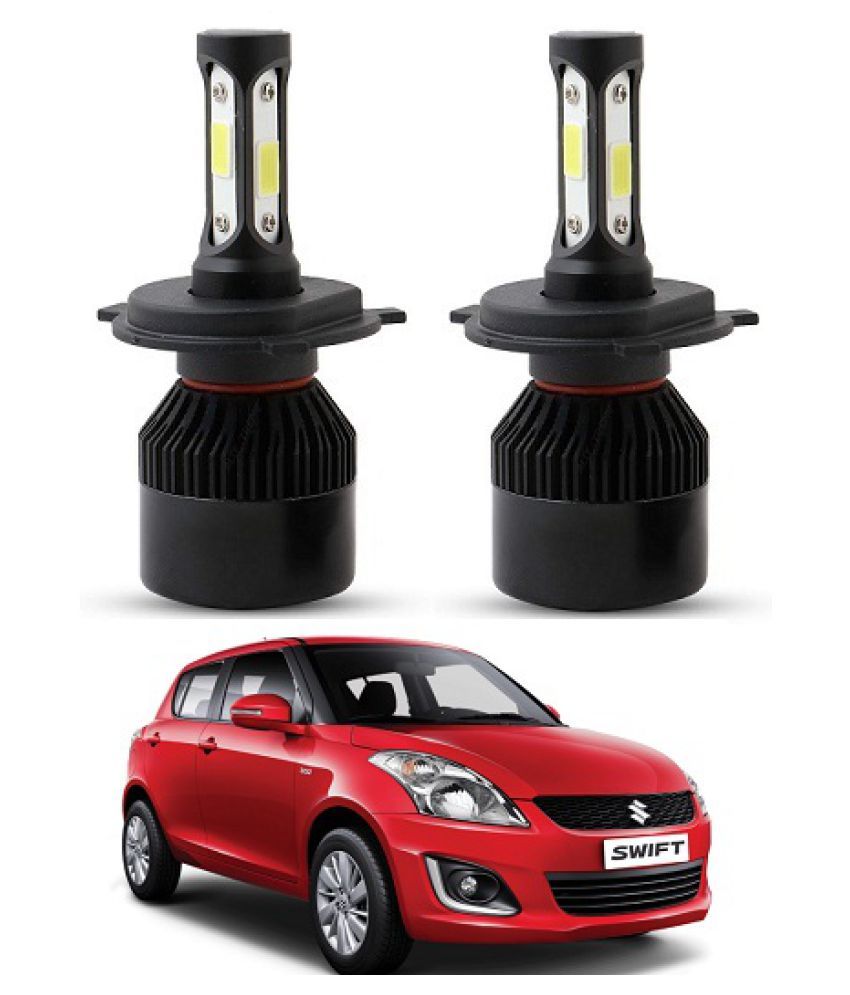 Trigcars Maruti Suzuki Swift 2006 LED Headlights Nighteye Light Set Of ...