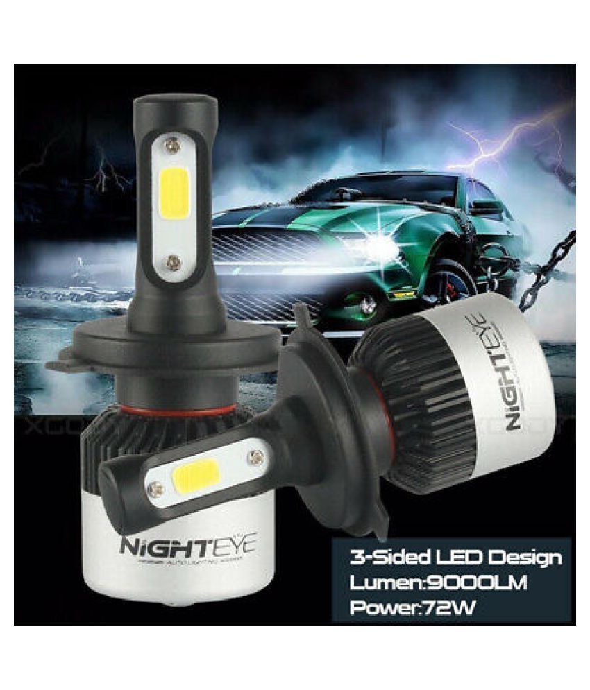 Trigcars Maruti Suzuki Zen Estilo LED Headlights Nighteye Light Set Of