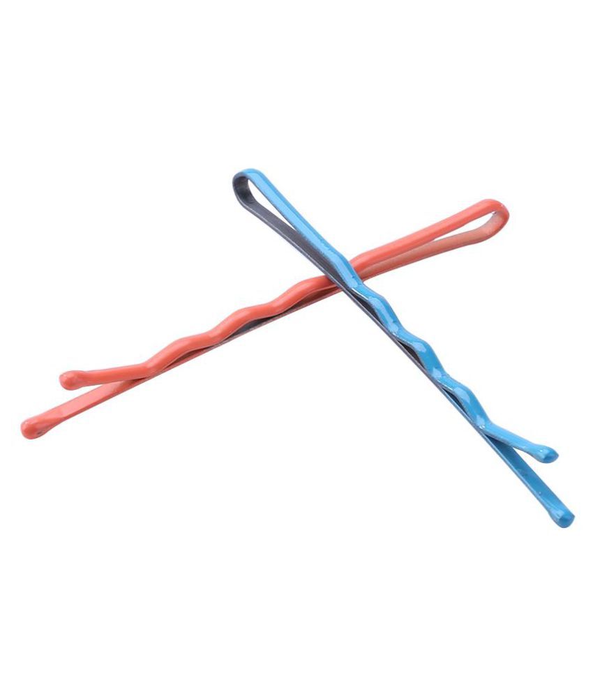 50pcs Hair Clips Wave Flat Curved Hairpin Women Girls Bobby Pins