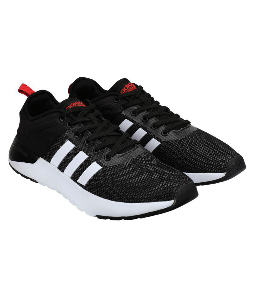  Adidas  CLOUD  FOAM  Black Running Shoes Buy Adidas  CLOUD  