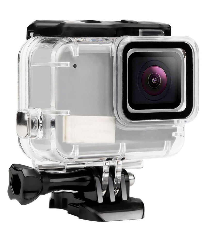Waterproof Case Housing For Gopro Hero 7 Silver White Underwater Protection Price In India Buy Waterproof Case Housing For Gopro Hero 7 Silver White Underwater Protection Online At Snapdeal