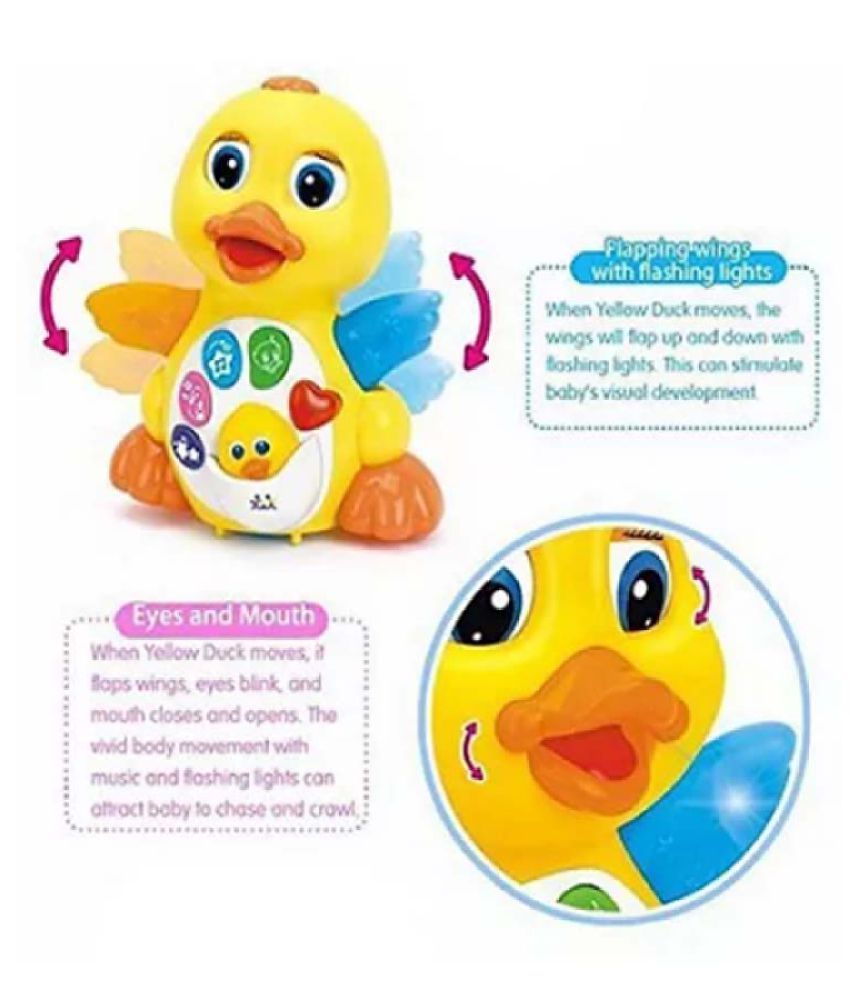 Flapping Yellow Duck Infant Brinquedos Bebe Electrical Universal Toy For Children Kids 1 3 Years Old Buy Flapping Yellow Duck Infant Brinquedos Bebe Electrical Universal Toy For Children Kids 1 3 Years Old