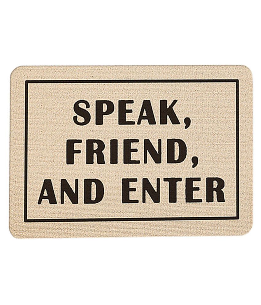 Letter Funny Welcome Home Entrance Floor Rug Non Slip