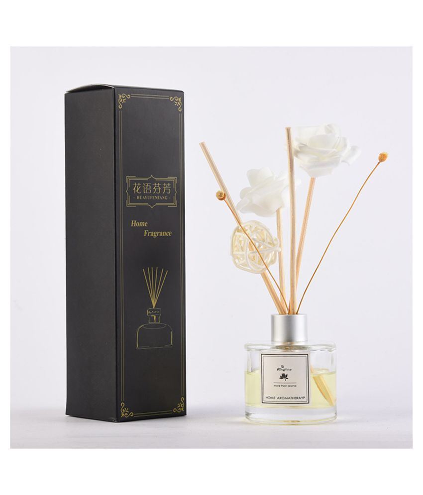 Reed Oil Diffusers With Natural Sticks, Glass Bottle And Scented Oil ...