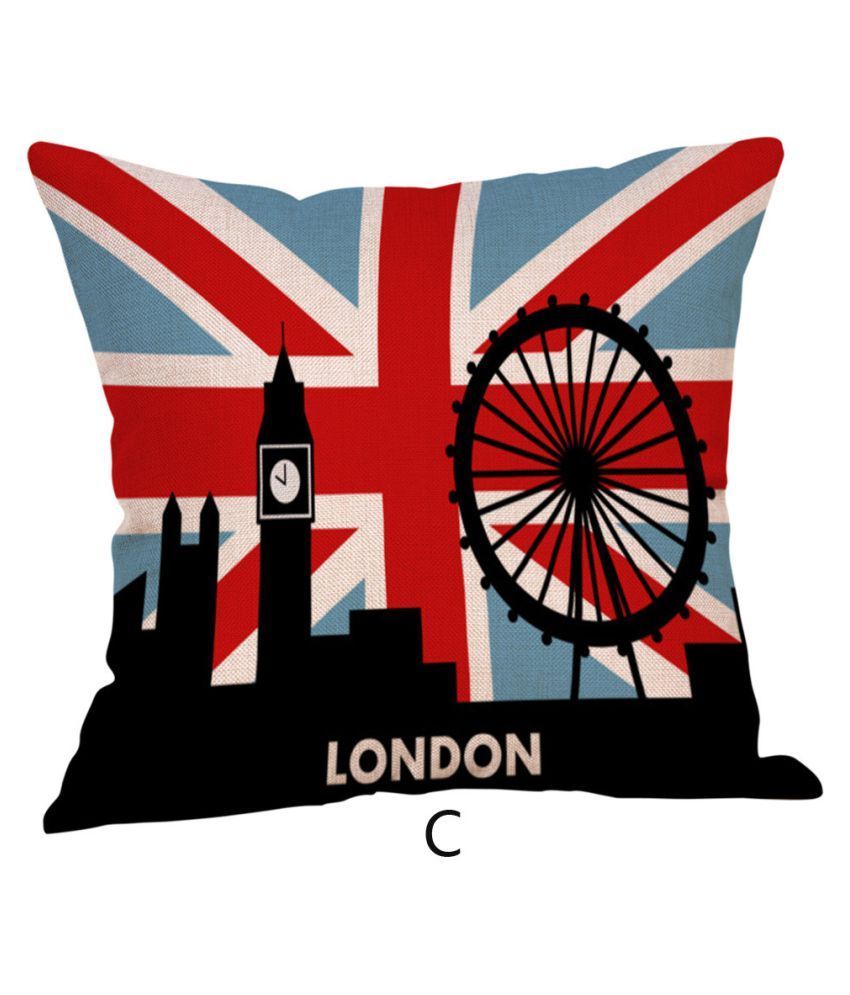 Happy British National Day Pillow Cases Cushion Cover Home Decor