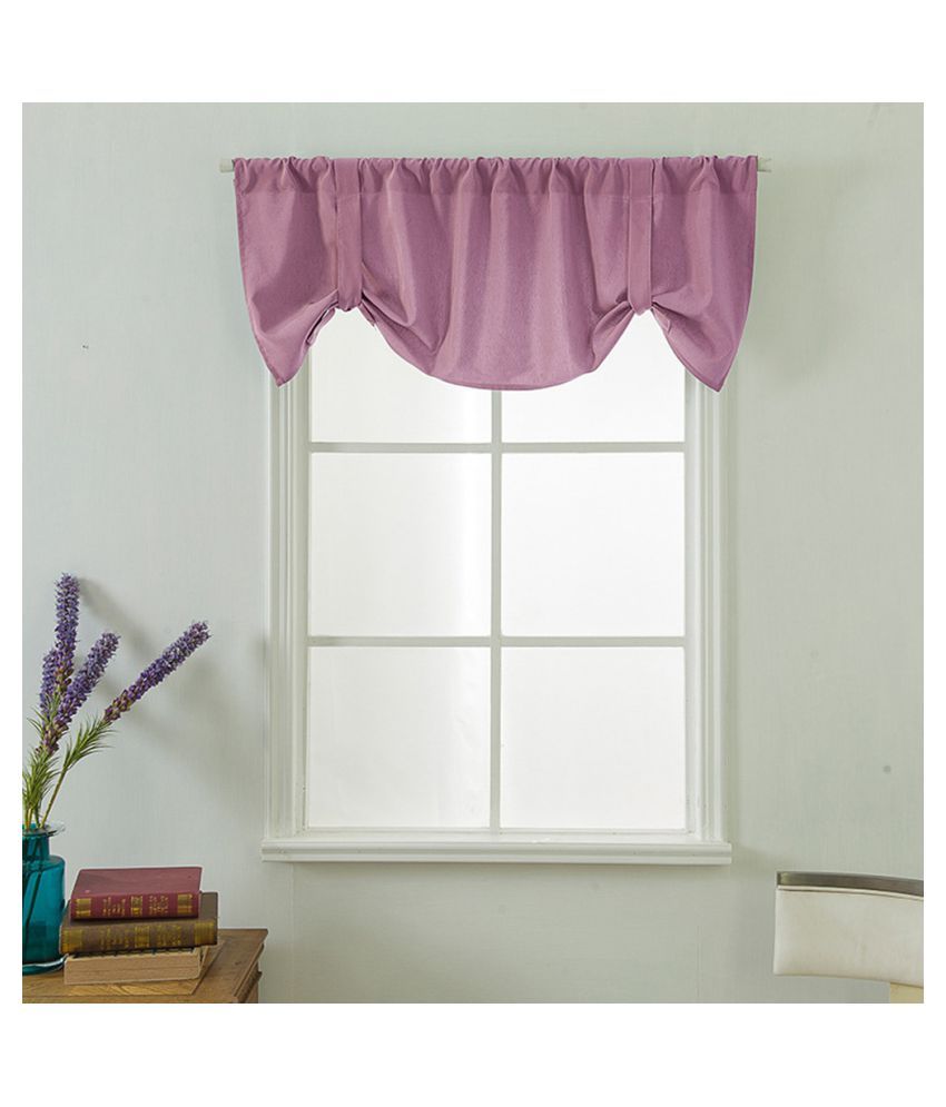 Valance Curtains Extra Wide And Short Window Treatment Kitchen