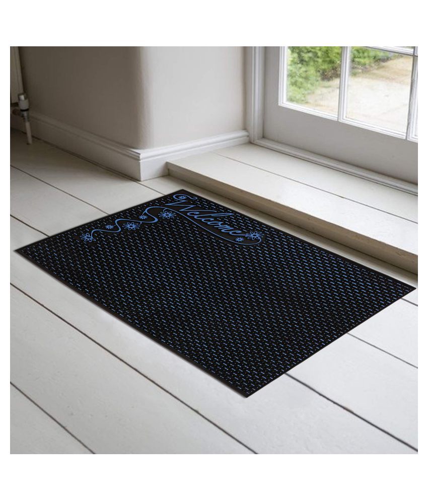     			E-Retailer Blue Single Regular Door Mat