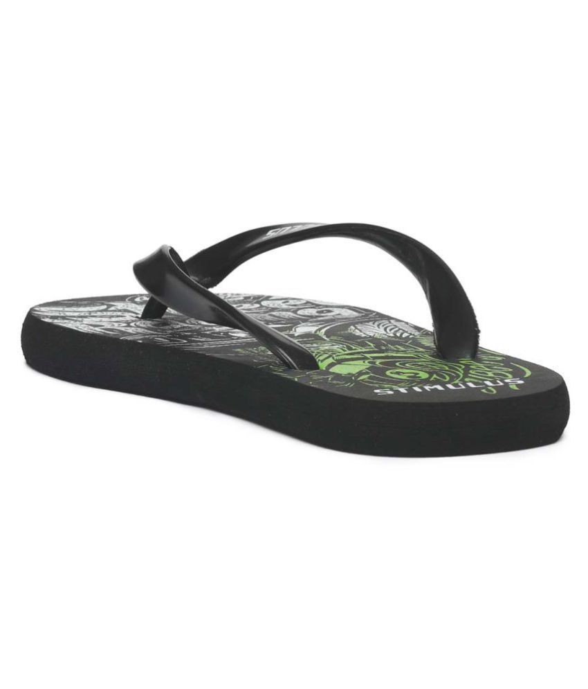 paragon black slippers